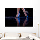 Dancing Woman's Feet Wall Decal