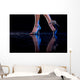 Dancing Woman's Feet Wall Decal