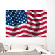 USA Flag Wall Decal