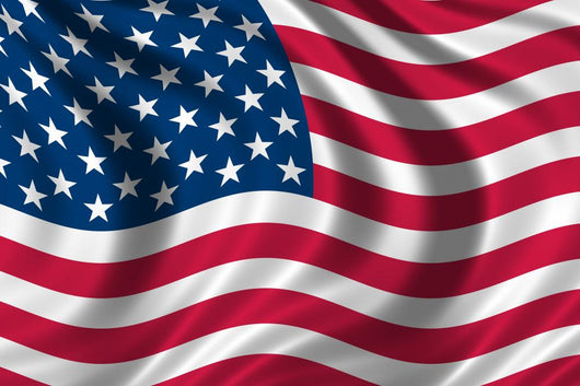 USA Flag Wall Decal