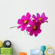 Blume Wilde Malve Wall Decal