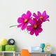 Blume Wilde Malve Wall Decal