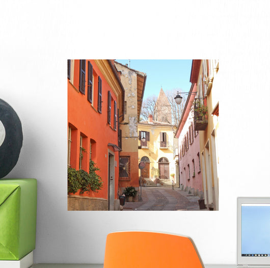 Rivoli Old Town Italy Wall Decal