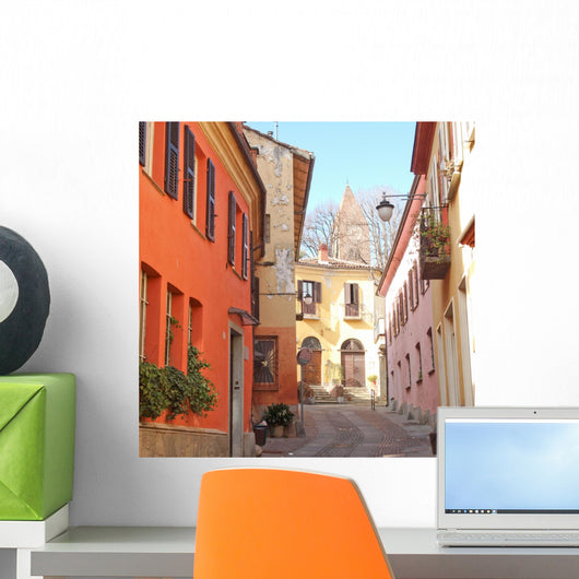 Rivoli Old Town Italy Wall Decal