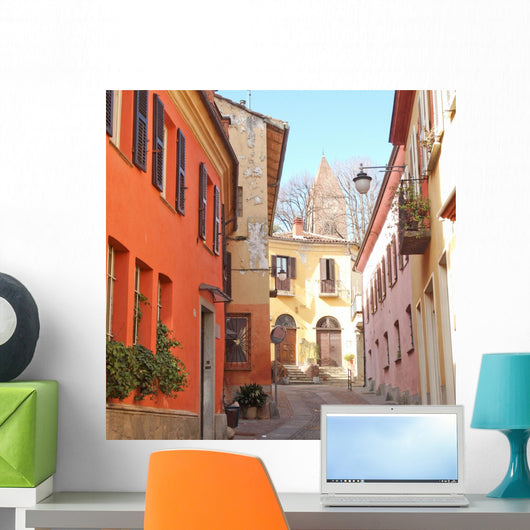 Rivoli Old Town Italy Wall Decal