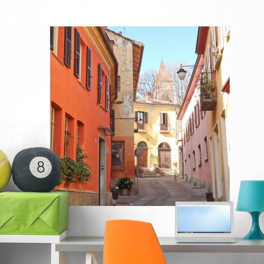 Rivoli Old Town Italy Wall Decal