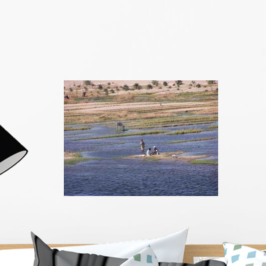 Personaggi Del Fiume Nilo Wall Decal