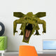 Green Dragon Front Attack Wall Decal