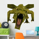 Green Dragon Front Attack Wall Decal