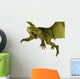 Green Dragon Action Closer Wall Decal