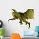 Green Dragon Action Closer Wall Decal