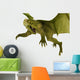 Green Dragon Action Closer Wall Decal