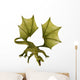 Green Dragon Attack Wall Decal