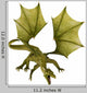 Green Dragon Attack Wall Decal