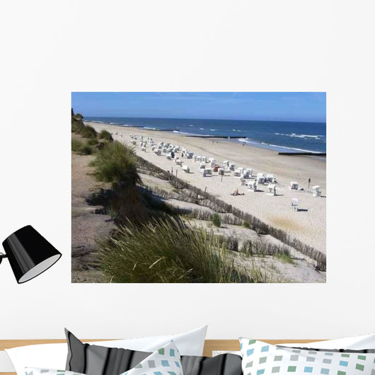 Rotes Kliff Wall Decal