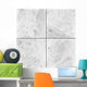 Four Different White Marble Wall Decal