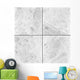 Four Different White Marble Wall Decal