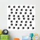 Animal Walk Print Wall Decal Sticker Set 2