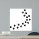 Animal Walk Print Wall Decal Sticker Set 1