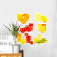 Healthy Juicy Fruit Wall Stickers Wall Decal