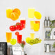 Healthy Juicy Fruit Wall Stickers Wall Decal