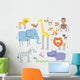 Various Animals Wall Decal