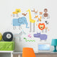 Various Animals Wall Decal