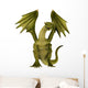 Green Dragon Waiting for Wall Decal