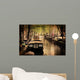 Amsterdam Romantic Canal Boats Wall Decal