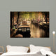 Amsterdam Romantic Canal Boats Wall Decal