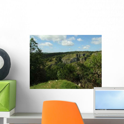 Cheddar Gorge Wall Decal