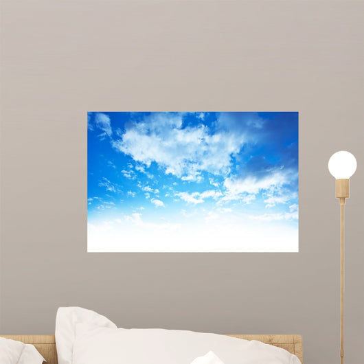 Blue Sky Border Wall Decal