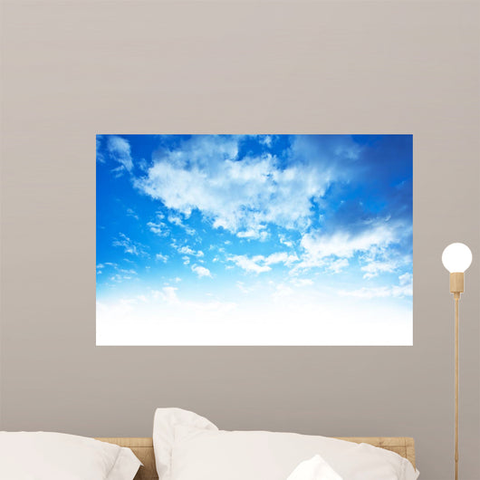 Blue Sky Border Wall Decal