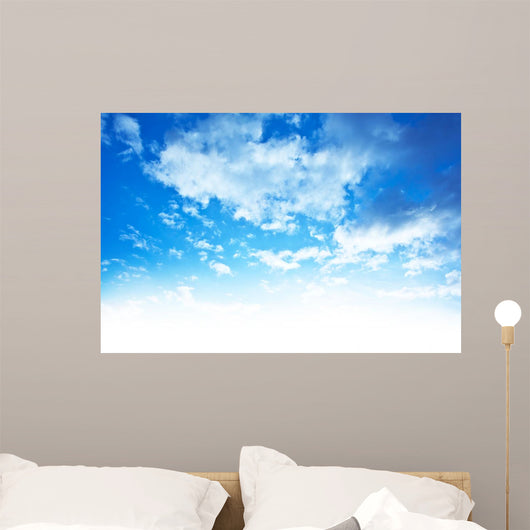 Blue Sky Border Wall Decal