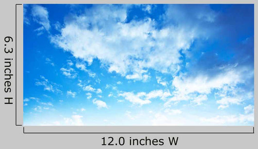 Blue Sky Border Wall Decal