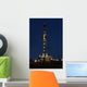 Drilling Rig Night Wall Decal
