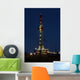 Drilling Rig Night Wall Decal