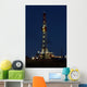Drilling Rig Night Wall Decal