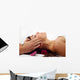 Spa Salon 14 Cheek Massage Wall Decal