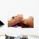 Spa Salon 14 Cheek Massage Wall Decal