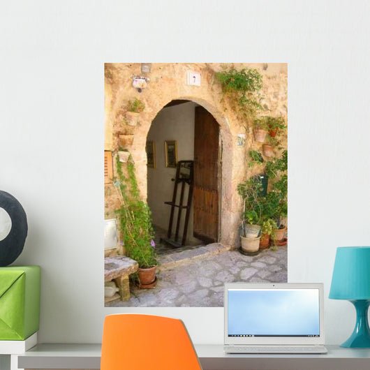 Porte D'entree Wall Decal