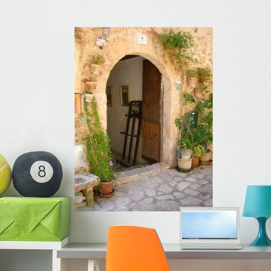 Porte D'entree Wall Decal