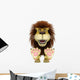 Lion Cartoon Hey You Wall Decal