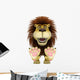 Lion Cartoon Hey You Wall Decal