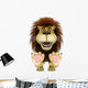 Lion Cartoon Hey You Wall Decal