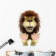 Lion Cartoon Hey You Wall Decal