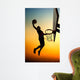 Man Dunking a Basketball Wall Decal