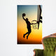 Man Dunking a Basketball Wall Decal