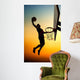 Man Dunking a Basketball Wall Decal