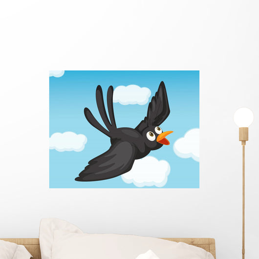 Black Bird Wall Decal